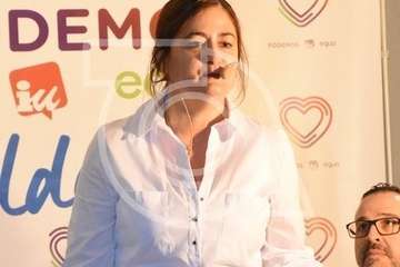 Presentación de la candidatura de Unidas Podemos al Ayuntamiento de Telde (Foto Antonio Alí)